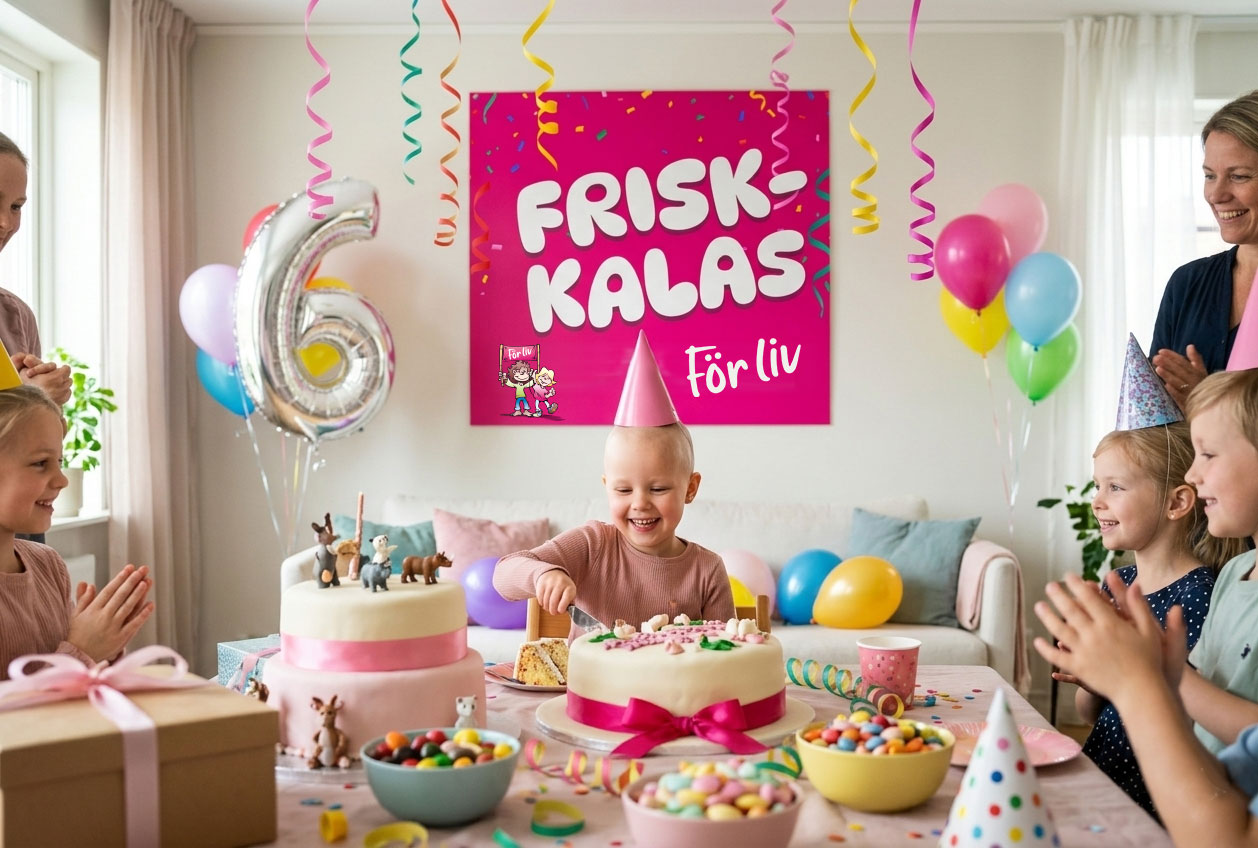 Friskkalas med för liv